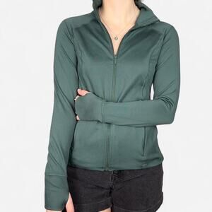 All in motion green zip